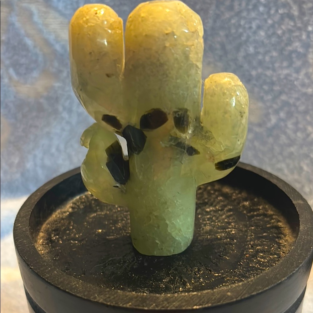 Unique Prehnite Cactus 3”